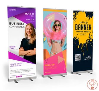 Show products in category Roller Banners Picture for category Roller Banners